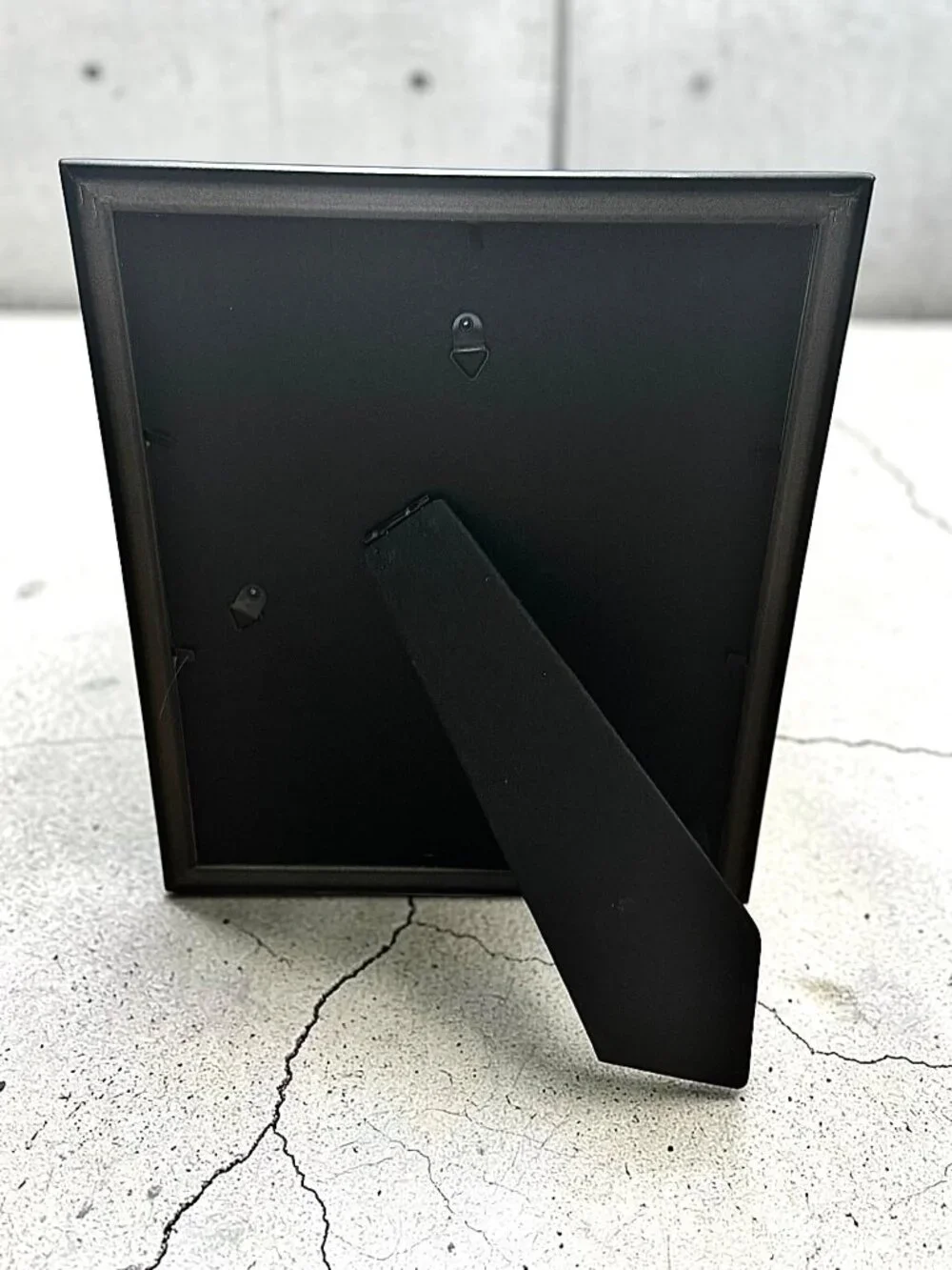 8x10 Black Photo Frame With Glass Pane & Easel Back